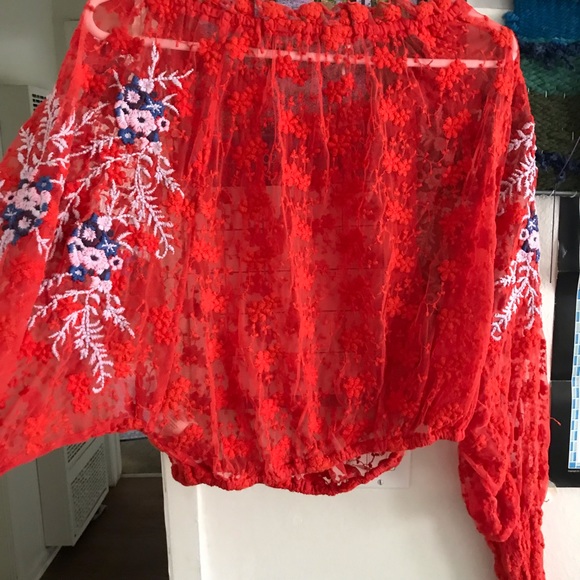 Free people lace top - Picture 3 of 3